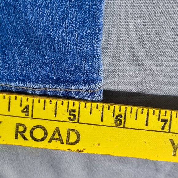 Levis 711 jeans women's W28/L32(29) medium washed denim blue skinny straight - Picture 16 of 16